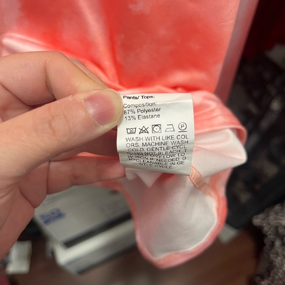 NEW SHEIN Pink Tie-Dye Women's Hoodie & Leggings Workout Set - Picture 7 of 9